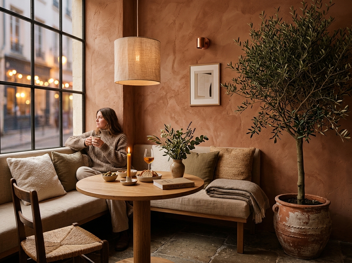 Mira Coffee & Kitchen huzurlu ve estetik köşesi